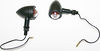 Kawasaki KZ1000P Custom Mini Black Bullet Turn Signal Lamp Set