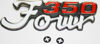 Honda CB350F Side Cover Emblem