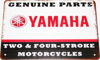 Kawasaki KZ750 Yamaha (Genuine Parts) - Tin Sign