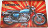 Yamaha YZ125 CB750 Motorcycle - Tin Sign