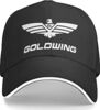 Honda GL1500 Black Goldwing Logo Hat