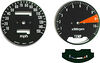 Honda GL1000L GL1000 LTD Speedometer & Tachometer Face Plate Set ~ MPH