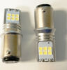 Kawasaki KH250A5 1157 White LED Turn Signal or Tail Light Bulb Set/2