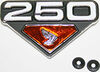 Honda CB250 Side Cover Emblem ~ Right Side