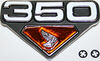 Honda CB350K Side Cover Emblem ~ Right Side
