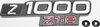 Kawasaki Z1R Side Cover Emblem