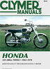Honda CB125SS Clymer Service Manual