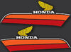 Honda XL175 Gas Tank Decal Set