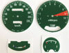 Honda  GL1000 K0 Speedometer & Tachometer Face Plate Set ~ KM/H