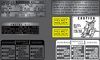 Honda CB750K CB750K 1975-78 ~ Warning and Service Label Set