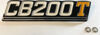 Honda CB200T Side Cover Emblem